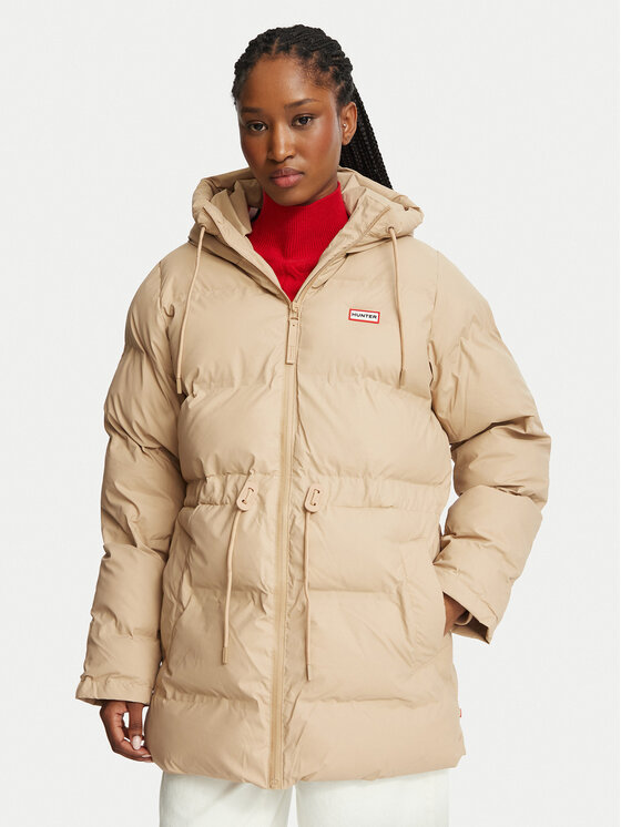 Hunter Hunter Zimné bundy HARW0002252 Béžová Regular Fit