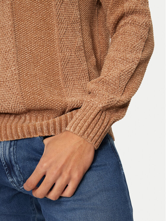 Liu Jo Liu Jo Pullover QF4212 MA29P Braun Regular Fit