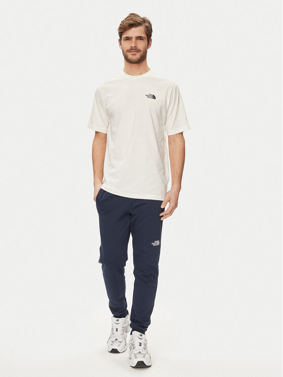 The North Face The North Face T-krekls NF0A880R Écru Regular Fit