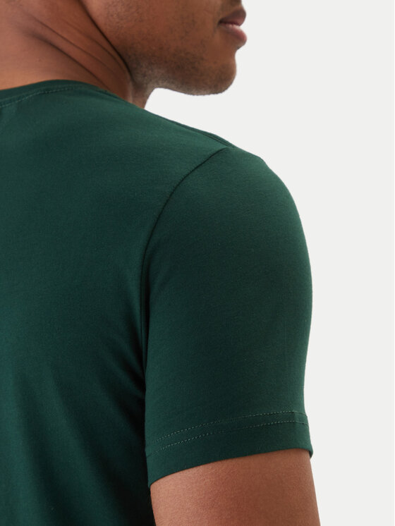 Tommy Hilfiger Tommy Hilfiger T-shirt MW0MW10800 Verde Slim Fit