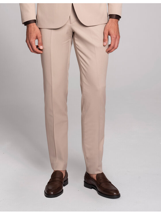 Spodnie garniturowe, rozmiar 176/98, Beżowe, lido/02/bz