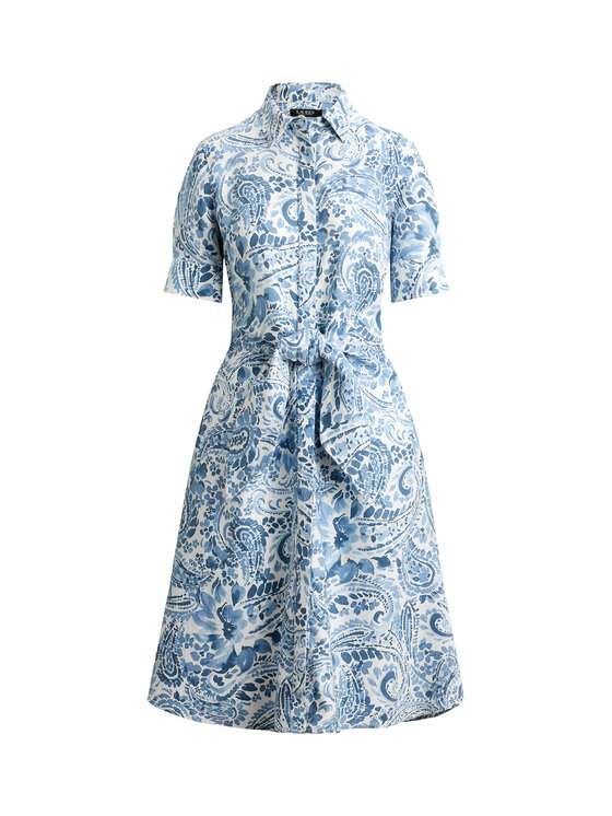 LAUREN RALPH LAUREN LAUREN RALPH LAUREN Rochie tip cămașă 200P08916002 Albastru Regular Fit