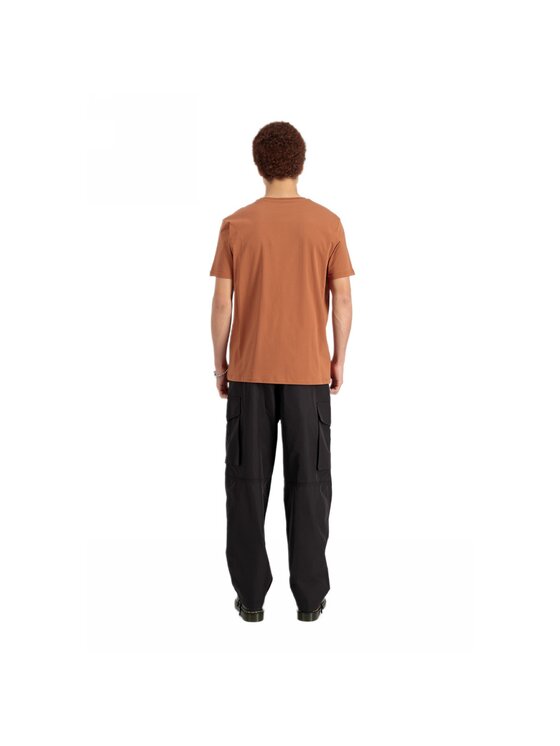Alpha Industries Alpha Industries T-Shirt AI.100501-709-XXL Hnědá Basic Fit