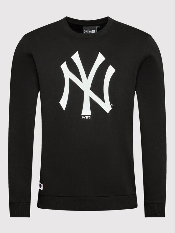 New Era New Era Džemperis New York Yankees Team Logo 11863705 Juoda Regular Fit