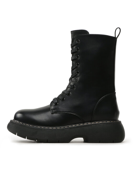 DeeZee DeeZee Bakancs ZAL90087-4 Fekete