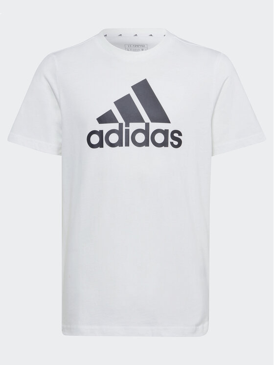 adidas T-krekls Essentials Big Logo Cotton T-Shirt IB1670 Balts Regular Fit