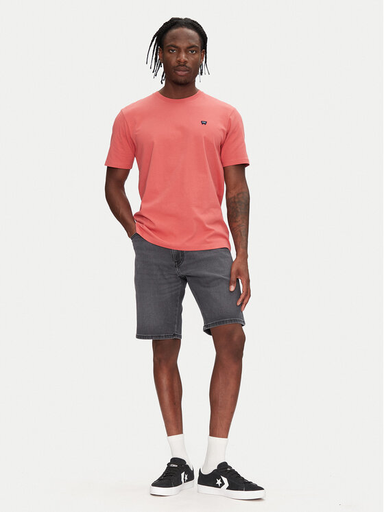 Wrangler Wrangler Pantaloni scurți de blugi Texas 112364833 Gri Regular Fit