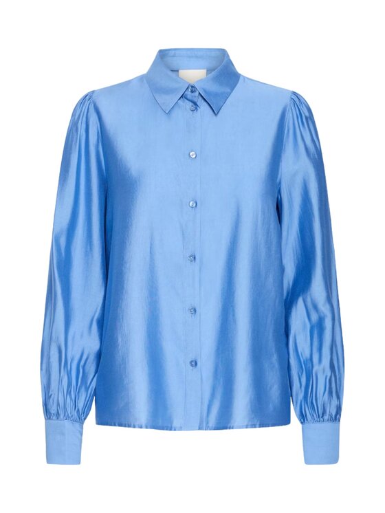 ICHI ICHI Camicia Camicia ihkarlanisk2 Blu Regular Fit