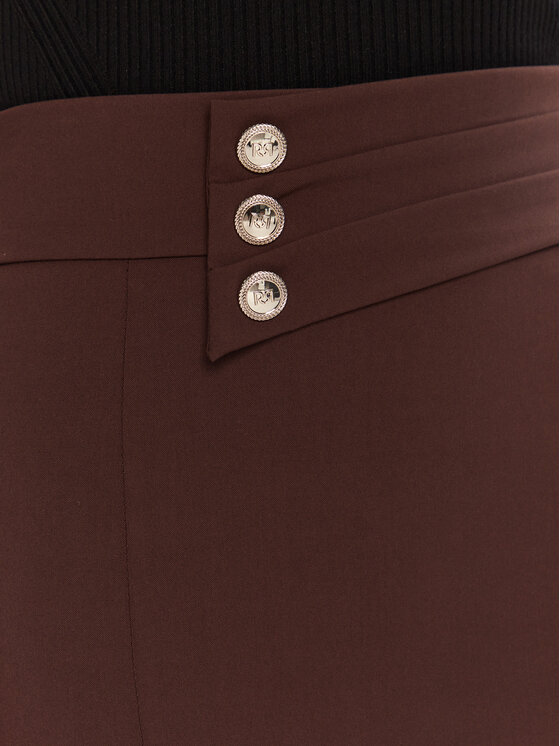 Rinascimento Rinascimento Ravno krilo CFC0126167003 Rjava Slim Fit