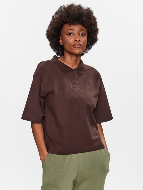 Polo TTSHF416 Marrone Relaxed Fit