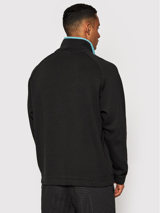 Puma Puma Majica dugih rukava Half-Zip 533619 Crna Regular Fit