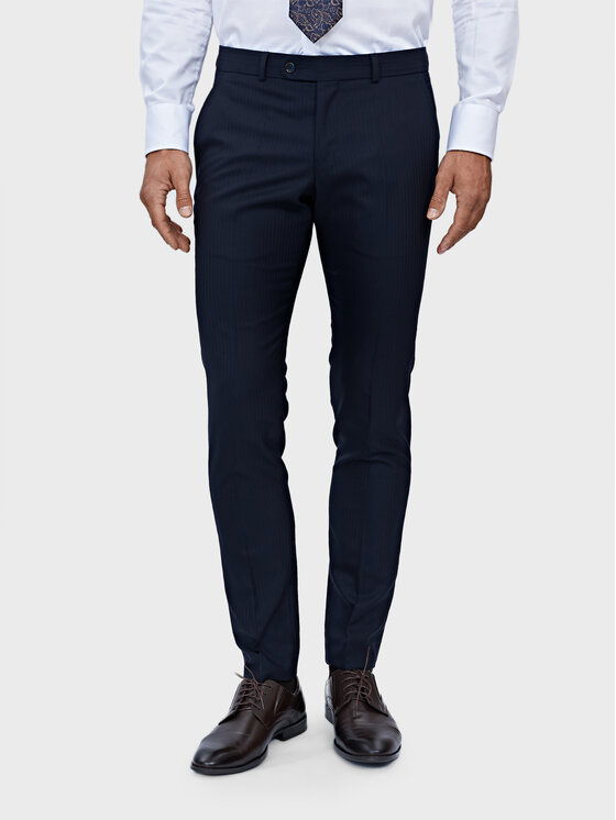 Evenemen Evenemen Garnitur Senatt Granatowy Slim Fit