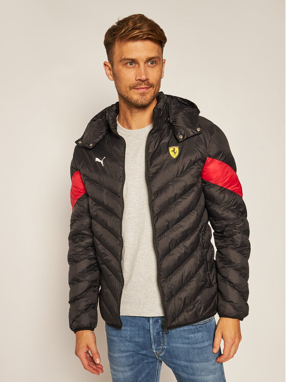 Puma Puma Winterjacke Scuderia Ferrari Race MCS 597943 Schwarz Regular Fit