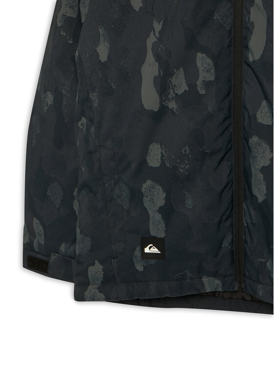 Quiksilver Quiksilver Snowboardová bunda Mission EQBTJ03199 Sivá Regular Fit