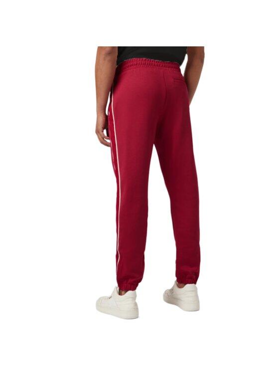 Tommy Hilfiger Tommy Hilfiger Teplákové kalhoty MONOTYPE TRACK SWEATPANTS MW0MW33701 Červená Regular Fit