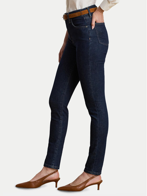 LAUREN RALPH LAUREN LAUREN RALPH LAUREN Džínsy 200960600001 Tmavomodrá Slim Fit