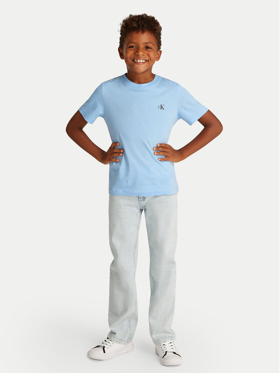 Calvin Klein Jeans Calvin Klein Jeans Σετ 2 T-Shirts Monogram IB0IB01093 Έγχρωμο Regular Fit