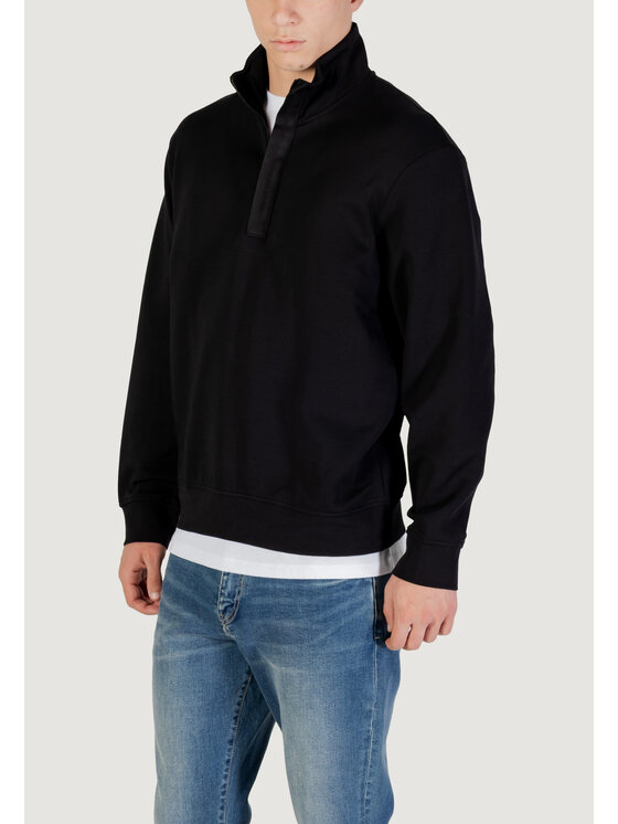 Armani Exchange Armani Exchange Bluza XM001295 AF10818 Czarny Casual Fit