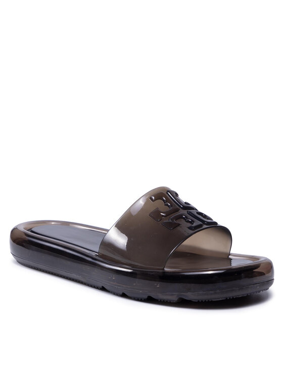 Tory Burch Чехли Bubble Jelly 85010 Черен