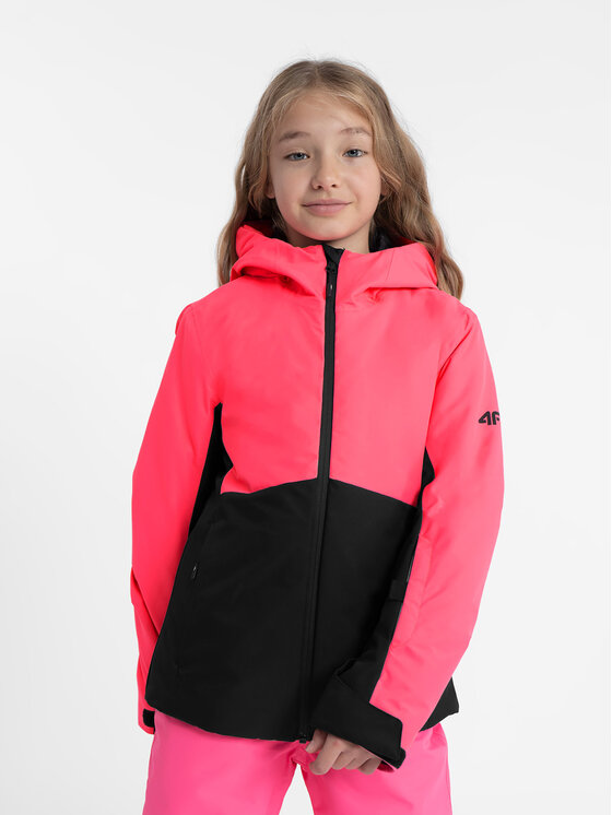 4F 4F Lyžiarska bunda 4FJAW23TTJAF292 Ružová Regular Fit