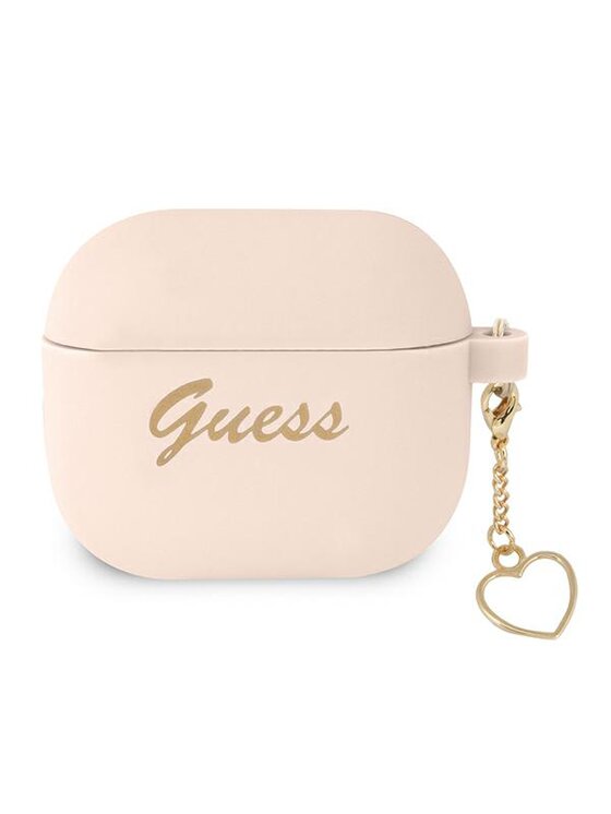 Guess Guess Etui na słuchawki AirPods 3 Różowy