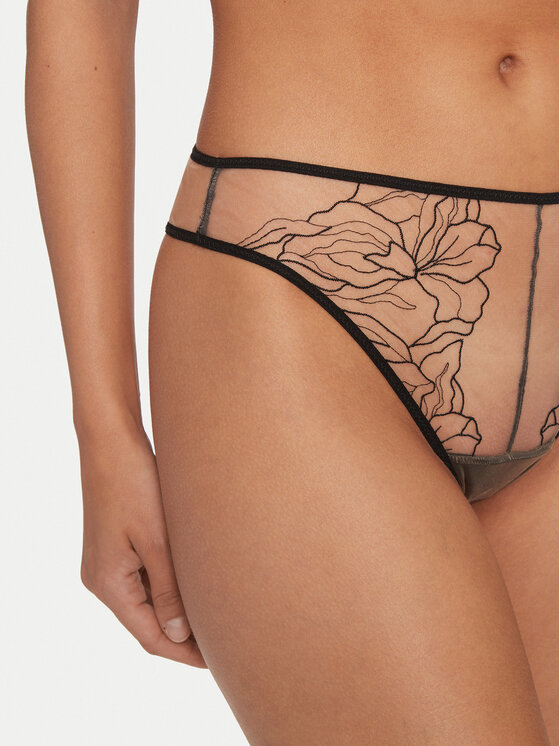 Undress Code Undress Code Chilot clasic Wildflower 658 Negru