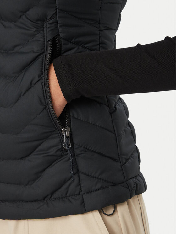 Columbia Columbia Varrukateta jakk Powder Lite Vest Must Regular Fit