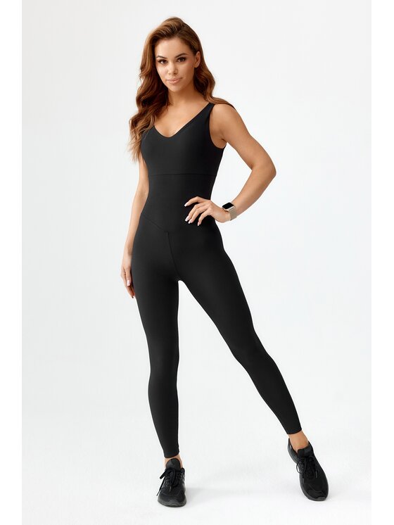 ROUGH RADICAL ROUGH RADICAL Kombinezon HARMONY JUMPSUIT Czarny Slim Fit