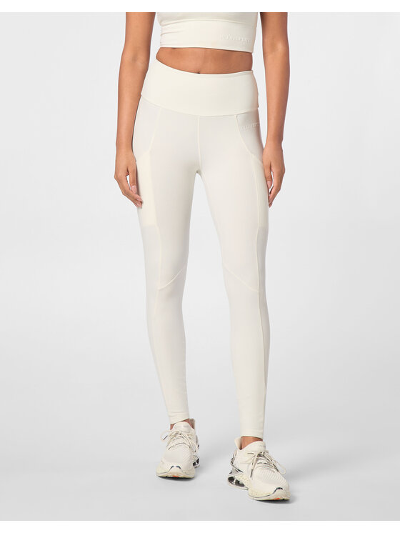Plein Sport Plein Sport Legginsy 10187 Biały Active Fit