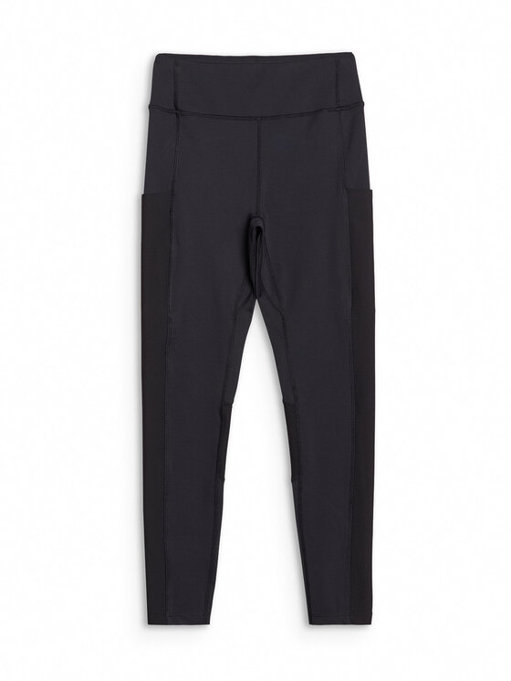 4F 4F Legginsy EMPOWERED BY NATURE Czarny Slim Fit