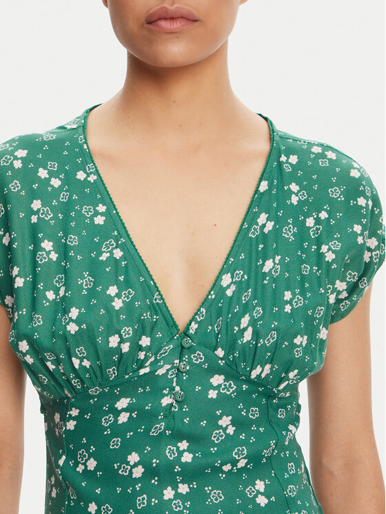 Billabong Billabong Ljetna haljina Bright Skies 24B131505 Zelena Regular Fit