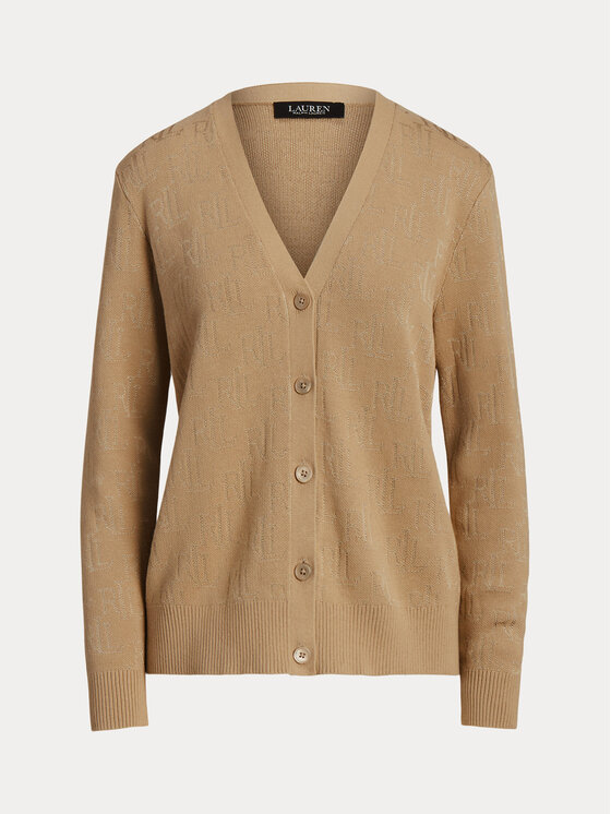 LAUREN RALPH LAUREN Lauren Ralph Lauren Kardiganas 200916279001 Smėlio Regular Fit