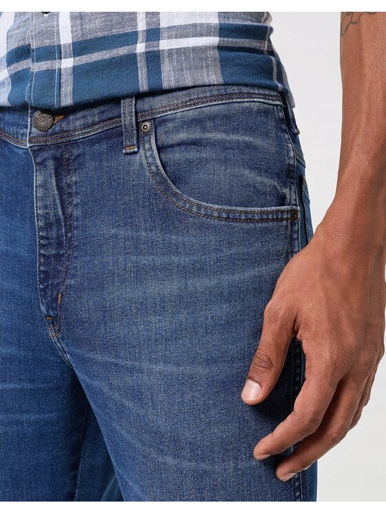 Wrangler Wrangler Jeans Texas Slim Blu Slim Fit