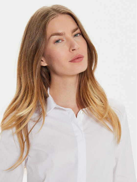 Motivi Motivi Camicia 5326Q500669N Bianco Regular Fit
