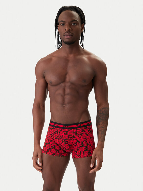 HUGO HUGO Boxershorts-Set 50545668 Rot
