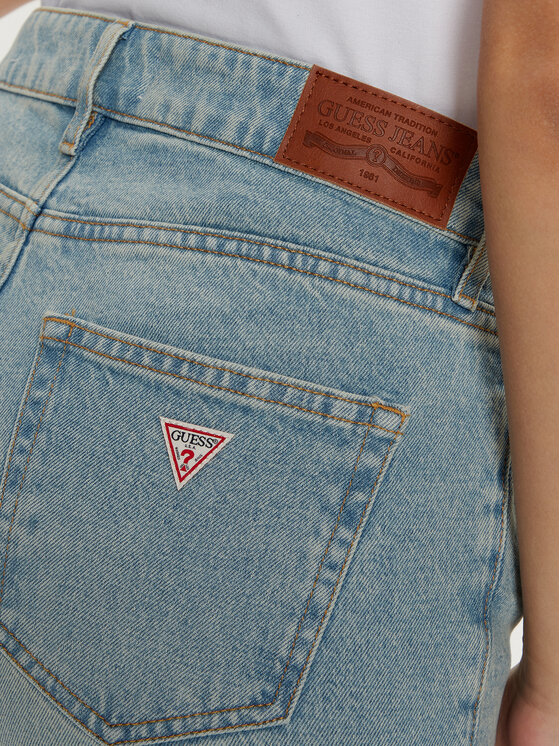 Guess Jeans Guess Jeans Traperice W5RA98 D5M45 Plava Regular Fit