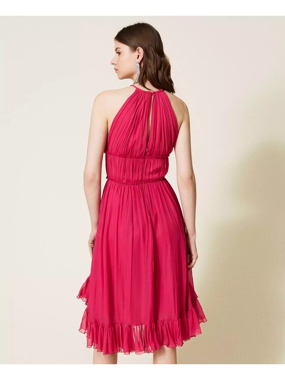 TWINSET TWINSET Sukienka letnia TT2475115 Różowy Modern Fit