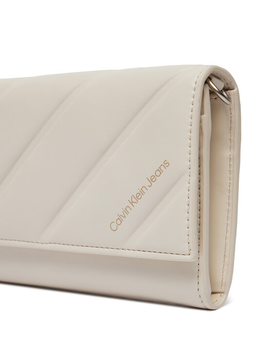 Calvin Klein Jeans Calvin Klein Jeans Borsetta Quil Ted Longfold K60K612257 Bianco