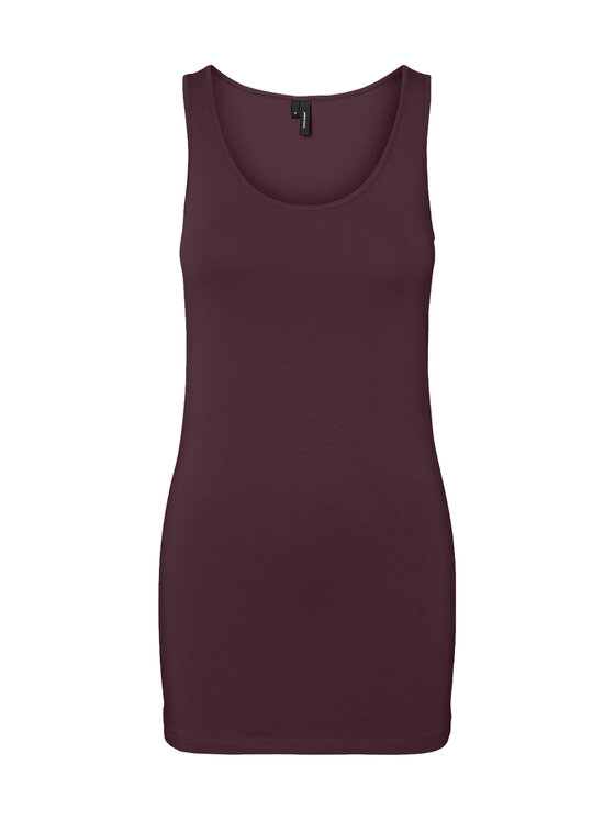 Vero Moda Vero Moda Top Maxi 10185110 Fioletowy Regular Fit