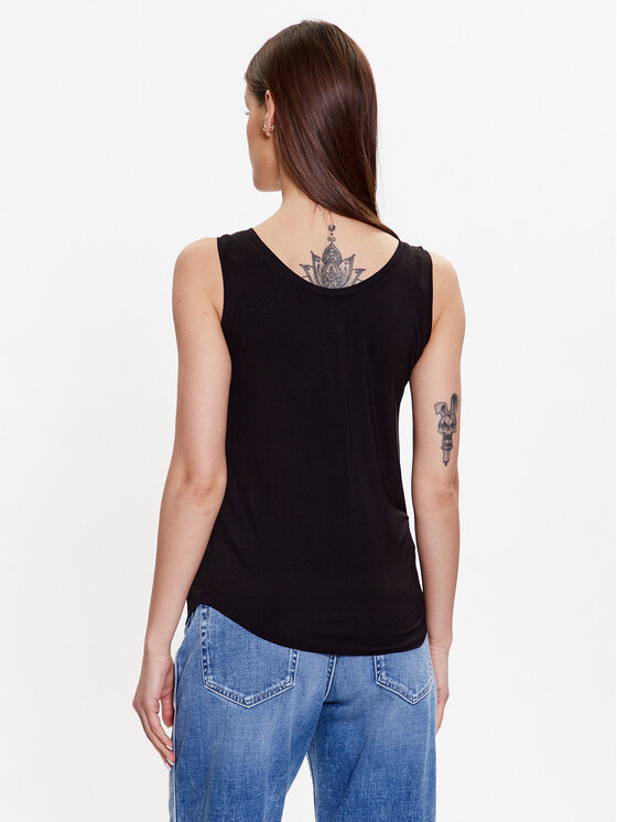 Culture Culture топ Poppy 50105622 Черен Slim Fit