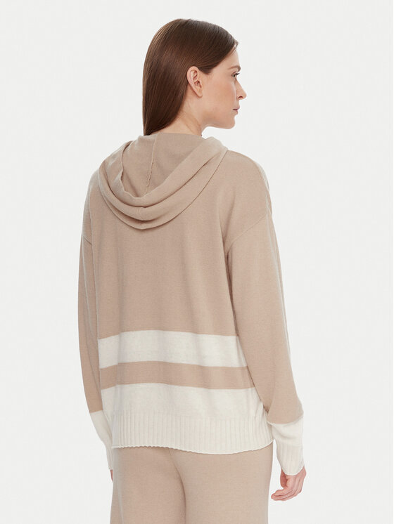 United Colors Of Benetton United Colors Of Benetton Sveter 102HE203V Béžová Boxy Fit