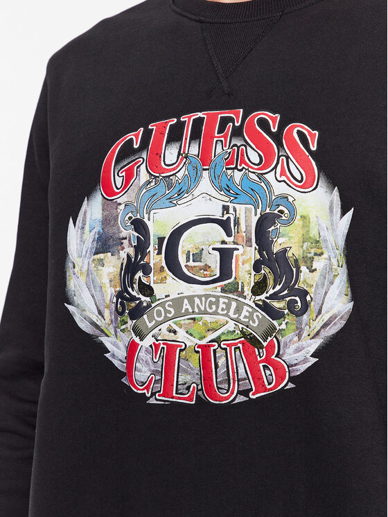 Guess Guess Pulóver M3BQ33 KBY51 Fekete Regular Fit