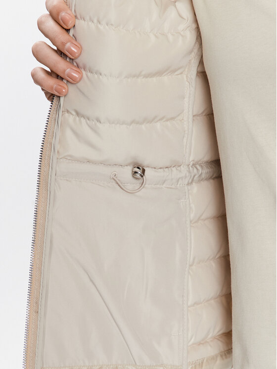Tommy Hilfiger Tommy Hilfiger Daunenjacke Feminne WW0WW37264 Beige Regular Fit