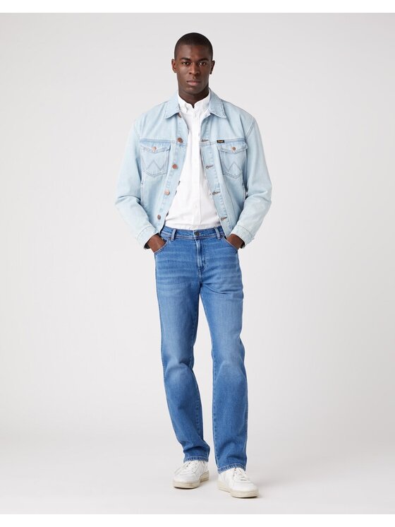 Wrangler Wrangler Jeansy TEXAS Niebieski Straight Fit