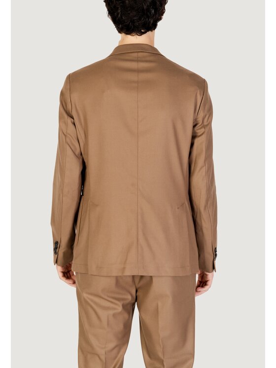 HAMAKI-HO HAMAKI-HO Giacca da abito GAI1579H Beige Blazer Fit