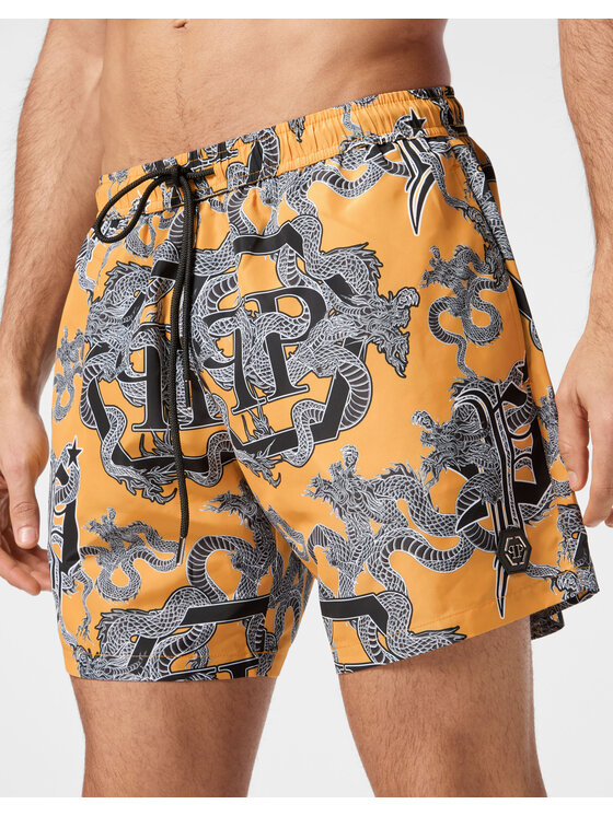 PHILIPP PLEIN PHILIPP PLEIN Plavky 25013 Žltá