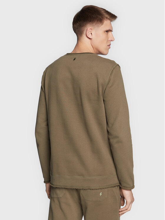 Felpa 22-313093 Verde Regular Fit