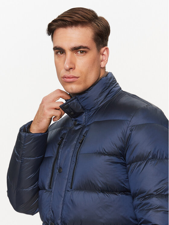 Geox Geox Μπουφάν πουπουλένιο Merediano M3626A T2566F 4475 Μπλε Regular Fit