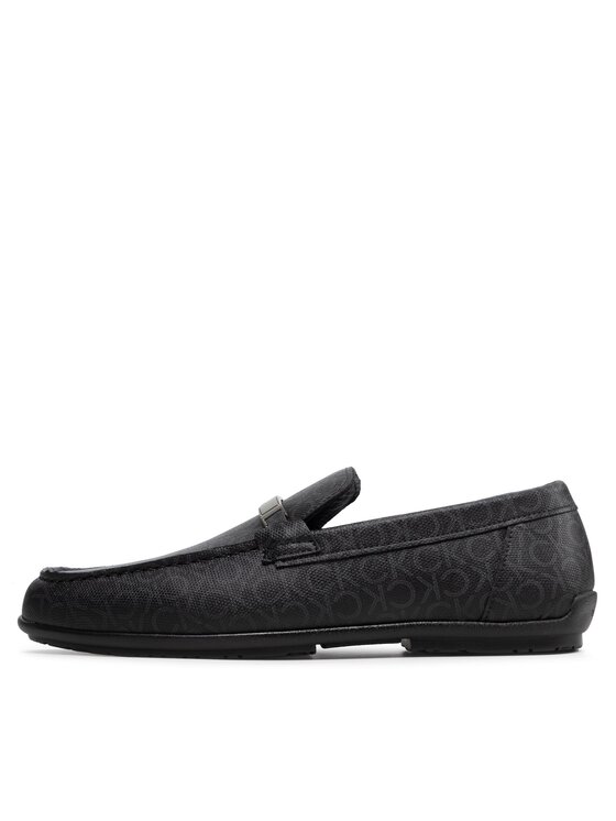 Calvin Klein Calvin Klein Мокасини Driving Shoe Cv Mono HM0HM00521 Черен