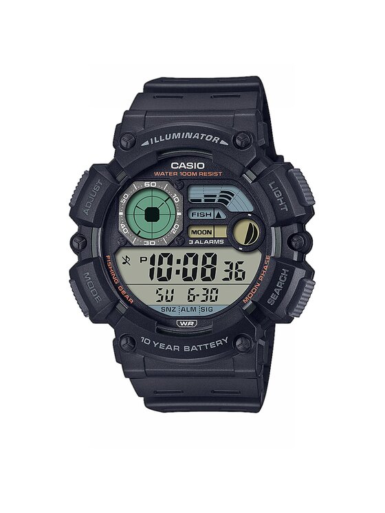 Casio Casio Годинник Digital Moonphase WS-1500H-1AVEF Cиній